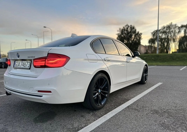 BMW Seria 3 cena 80900 przebieg: 122000, rok produkcji 2016 z Czerniejewo małe 137